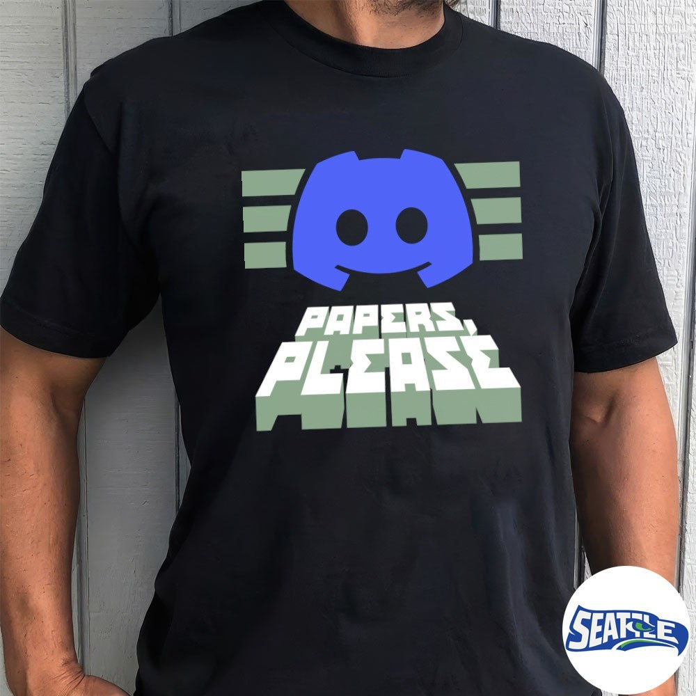 Discord Papers Please Meme shirt