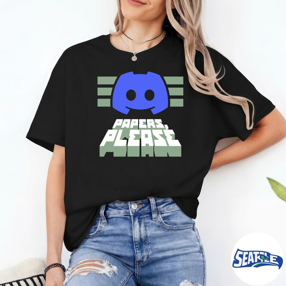 Discord Papers Please Meme shirt