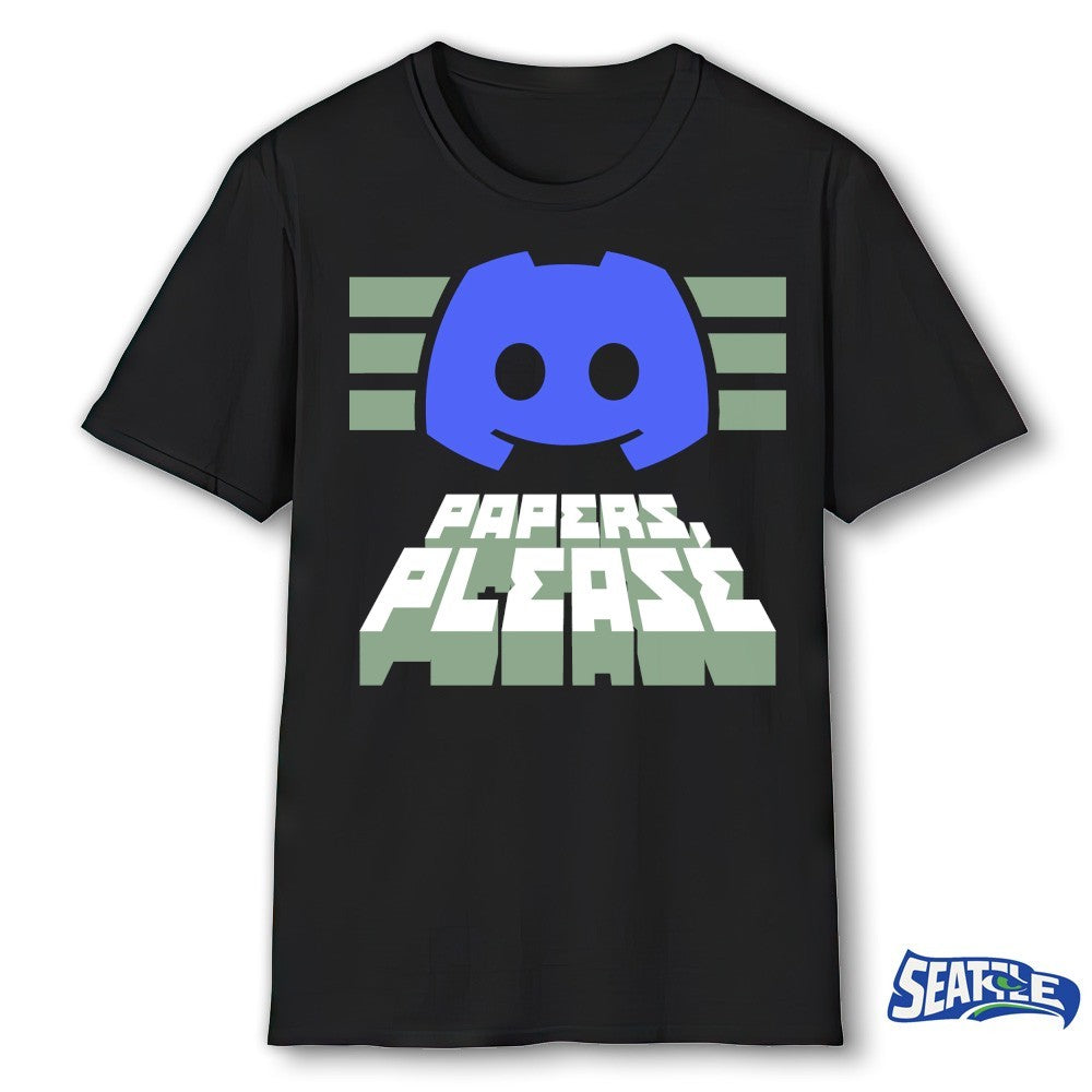Discord Papers Please Meme shirt