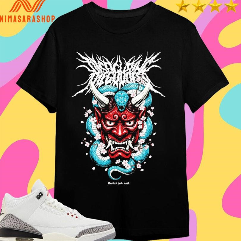 Disfiguring The Goddess Death’s Head Mask Demon Bloom Shirts