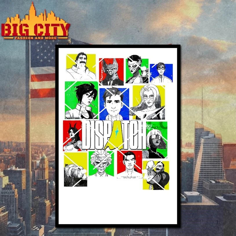Dispatch Video Game Characters shirt