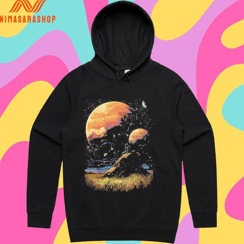 Distant Wanderer Moon Shirts