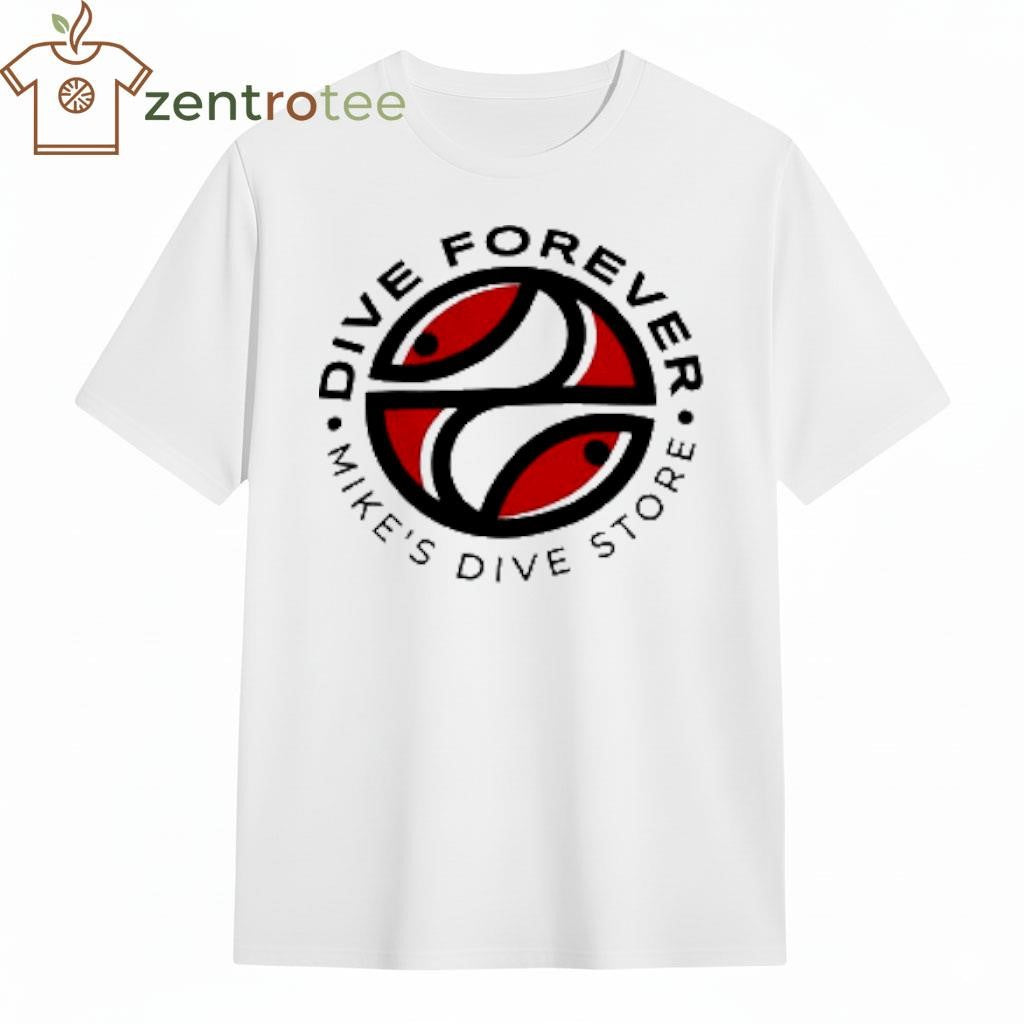 Dive Forever Organic Embroidered circle shirt