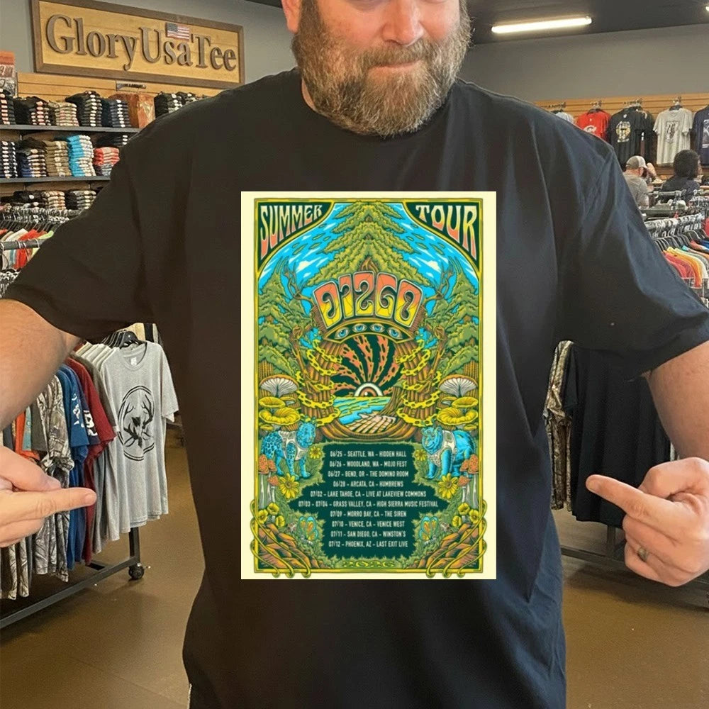 Dizgo Summer Tour 2026 Poster Shirt