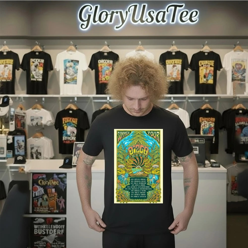 Dizgo Summer Tour 2026 Poster Shirt