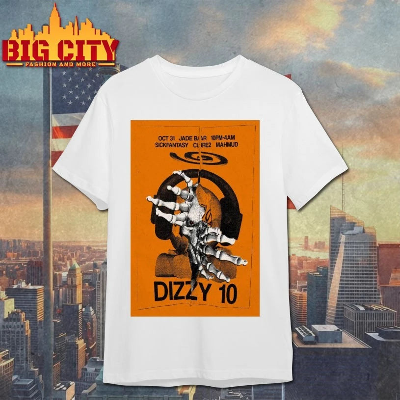 Dizzy 10 Halloween Event Brooklyn Oct 31 2025 Poster shirt