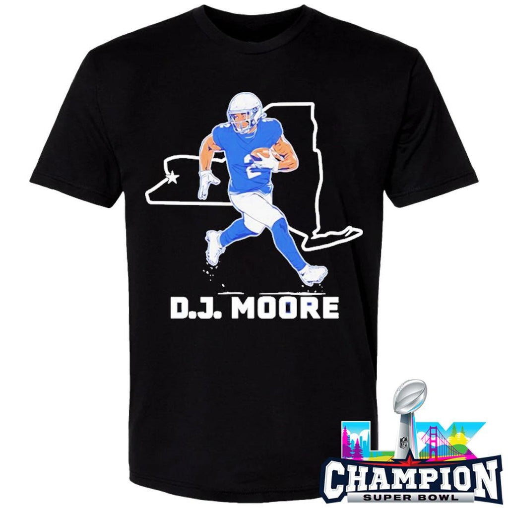 Dj Moore State Star Buffalo Shirt