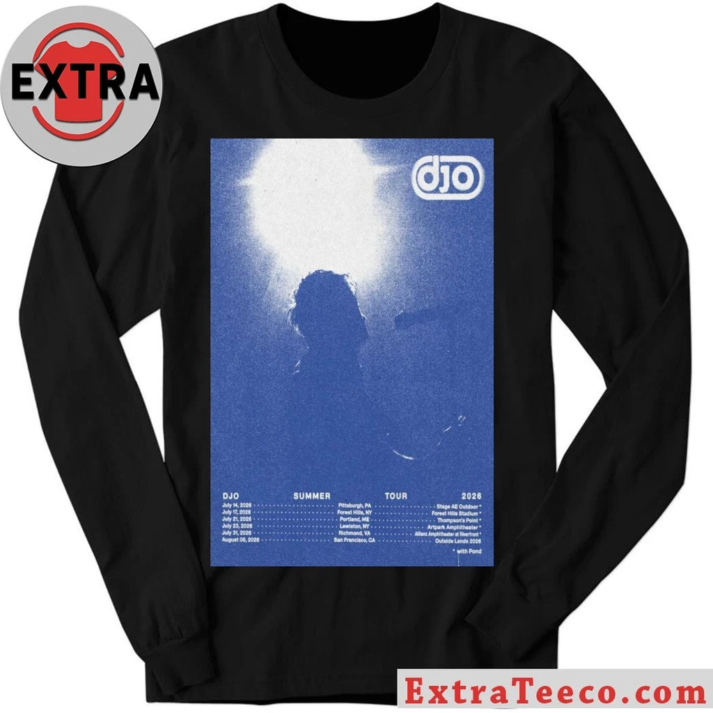 Djo with Pond Summer Tour 2026 Poster Shirt