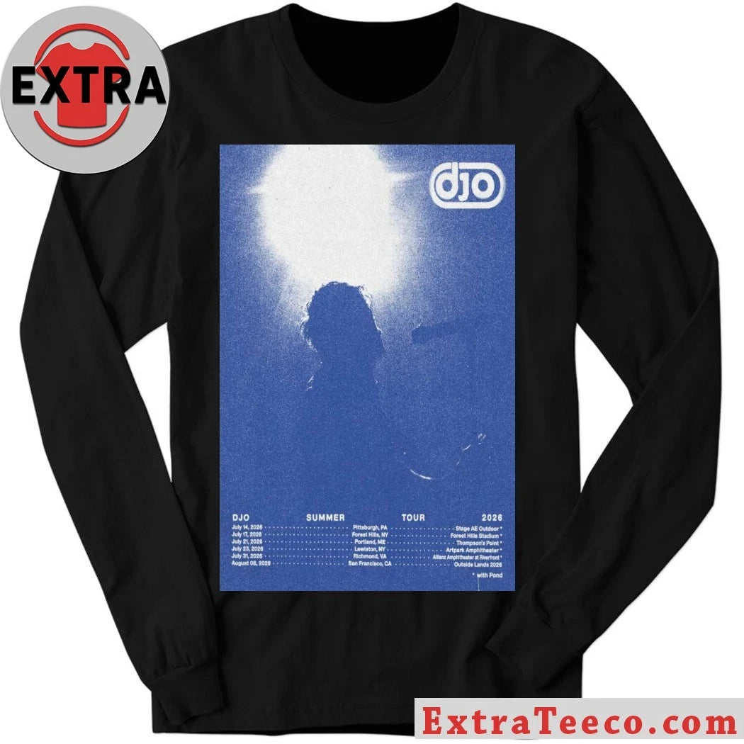 Djo with Pond Summer Tour 2026 Poster Shirt