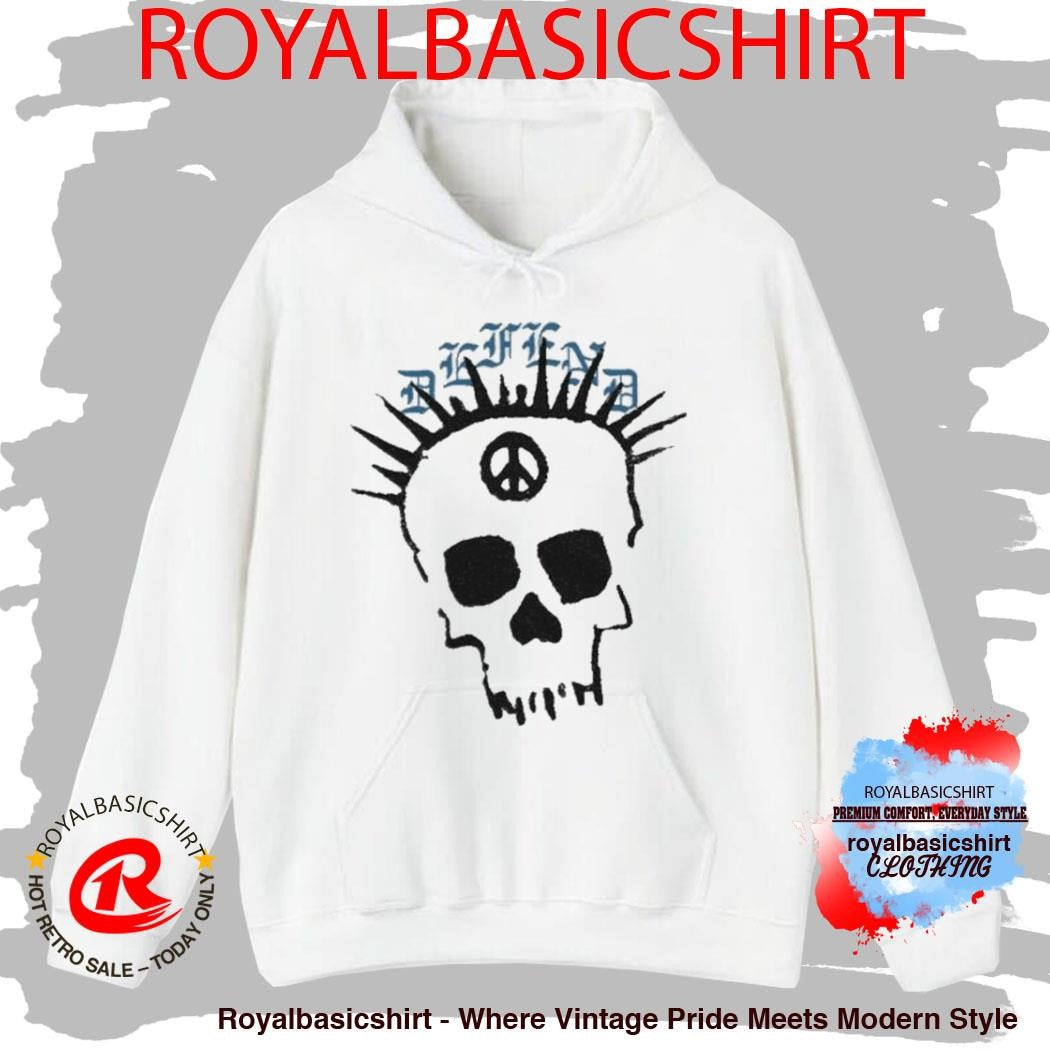 Dno Defend Peace Skull Shirt
