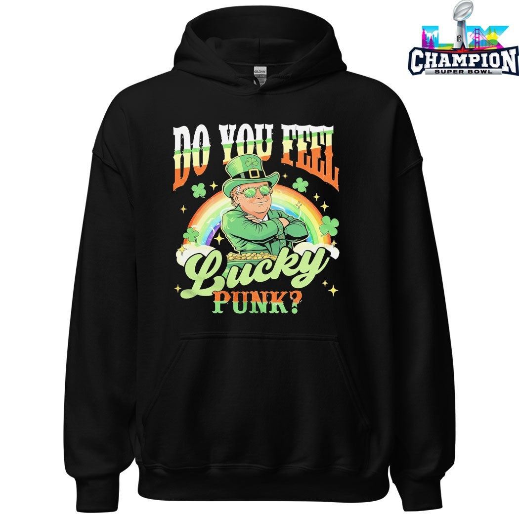 Do You Feel Lucky Punk St Patrick’s Day Paddy Trump T-shirts