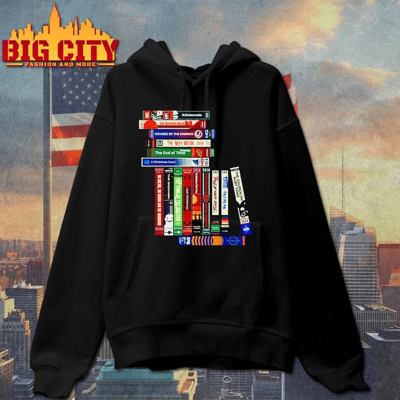 Doctor Who T Shirt Festive VHS Collection Shirt