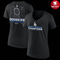 Dodgers 2025 Authentic World Series Champions Two Sided Shirt