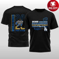 Dodgers Back To Back World Series Champions Baseball 2025 Two Sided Shirt