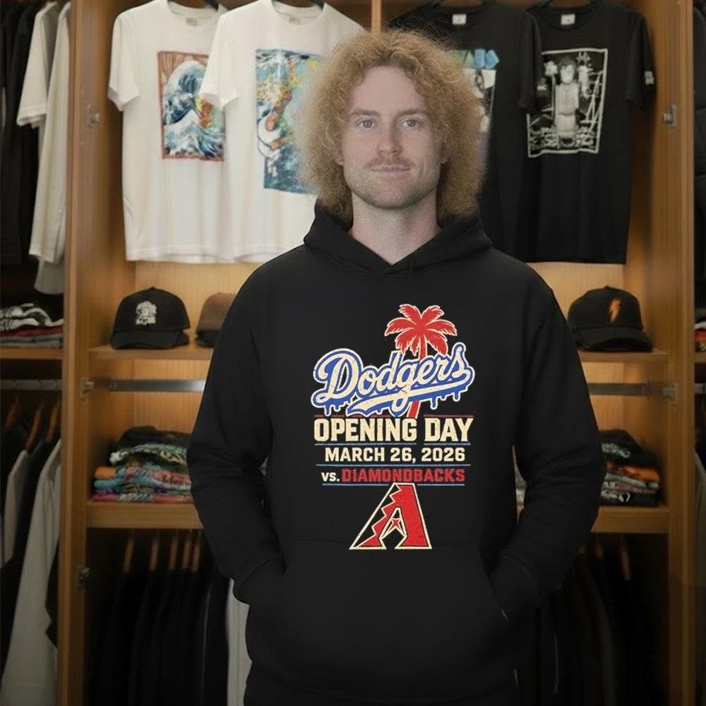 Dodgers Opening Day 2026 Los Angeles vs Diamondbacks Season Opener Game Day Shirt