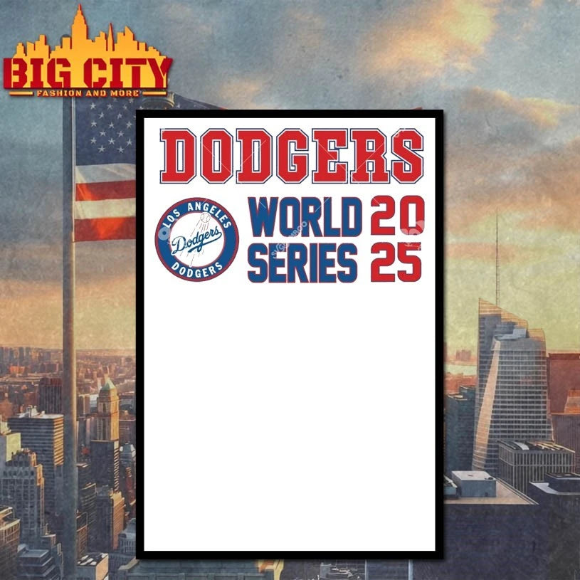Dodgers World Series 2025 Champions Logo Shirt