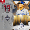 Dodgers Yamamoto MVP World Series Champions 2025 Two Sided Shirt