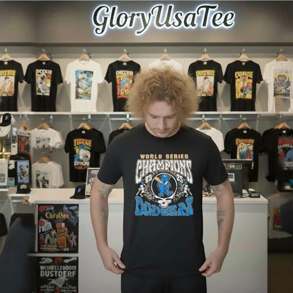 Dodgers x Grateful Dead 2026 Gold Collection Shirt