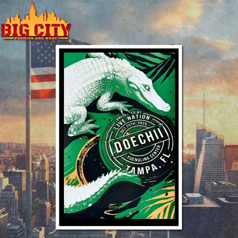 Doechii October 25 2025 In Tampa FL Tour Poster shirt