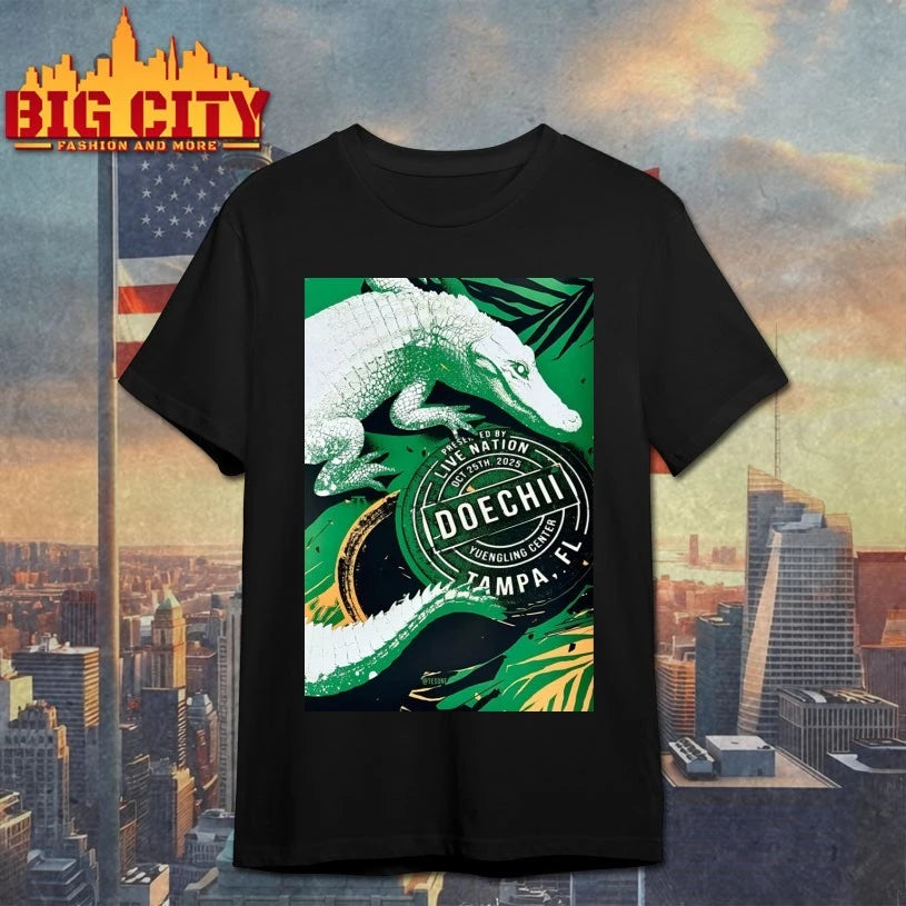 Doechii October 25 2025 In Tampa FL Tour Poster shirt