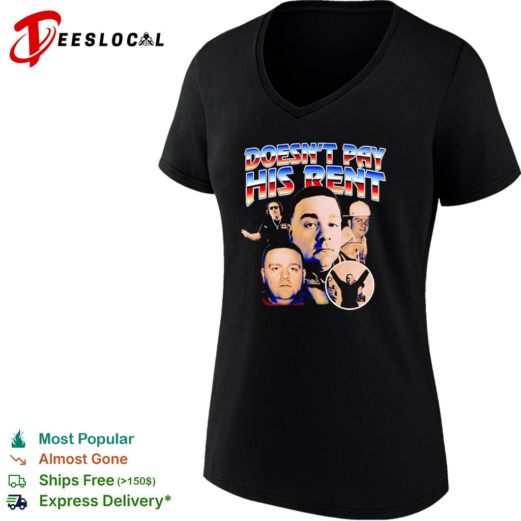 Doesn’t Pay His Rent retro Shirt