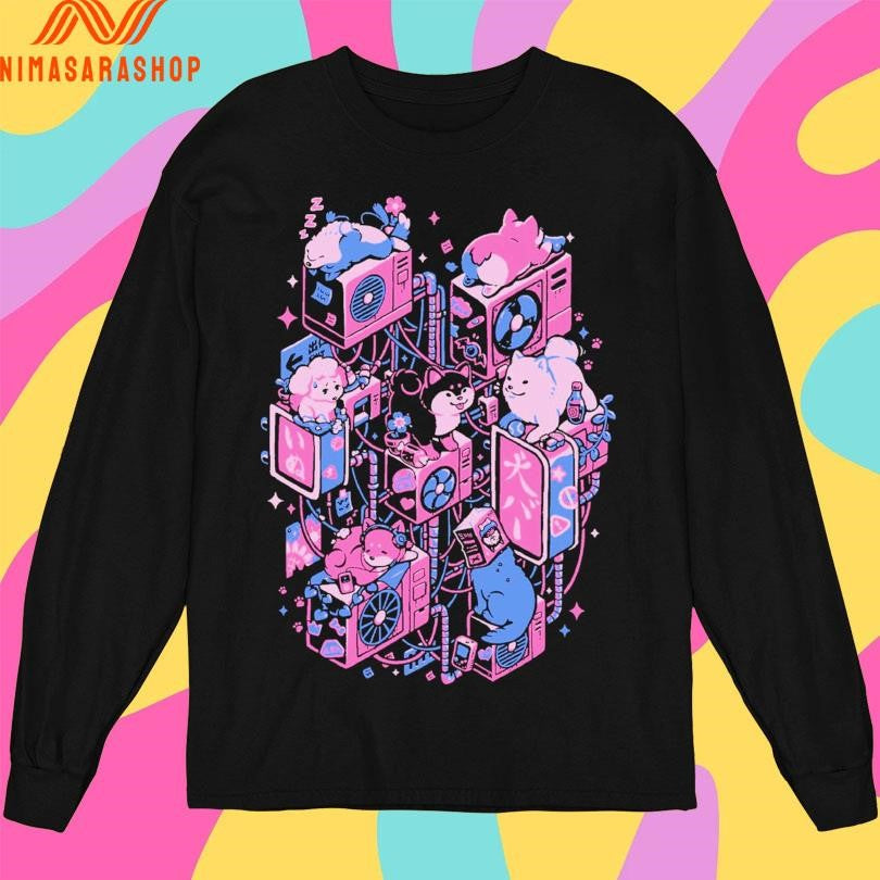 Dog Alley Pixel Eye Bat Shirts