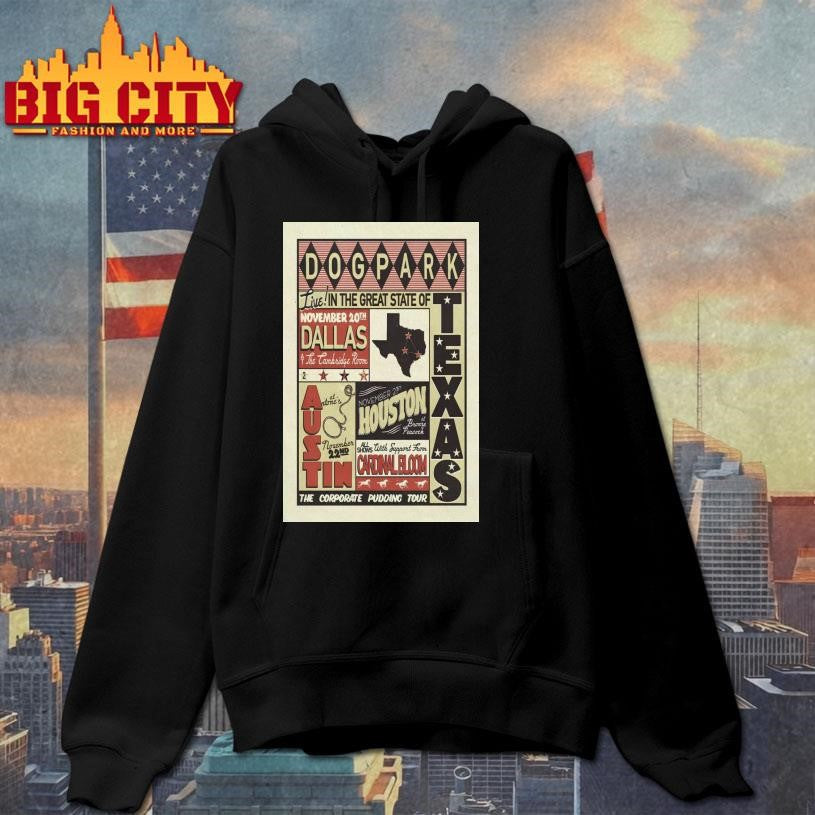 Dogpark Dallas TX Tour November 20 2025 Poster Shirt