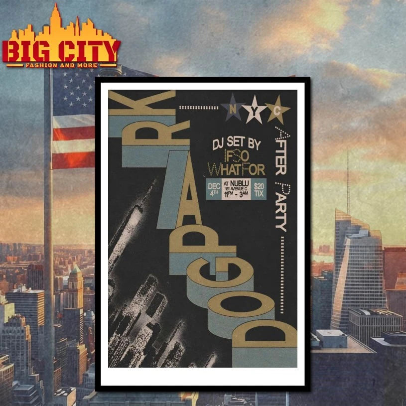 Dogpark New York NY Dec 4 2025 Poster shirt