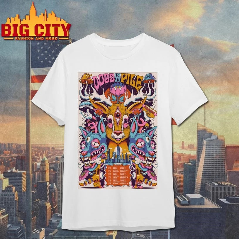 Dogs In A Pile Tour Nov 2025 Poster shirt