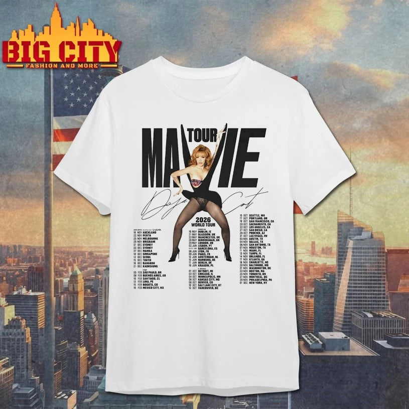 Doja Cat Tour Ma Vie World Tour 2026 shirts