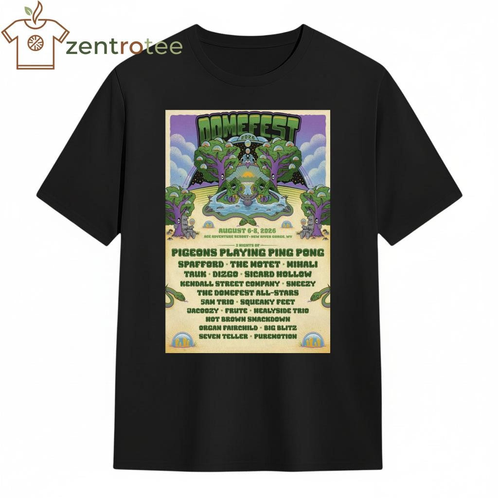 Domefest 86-882026 New Gorge WV shirt