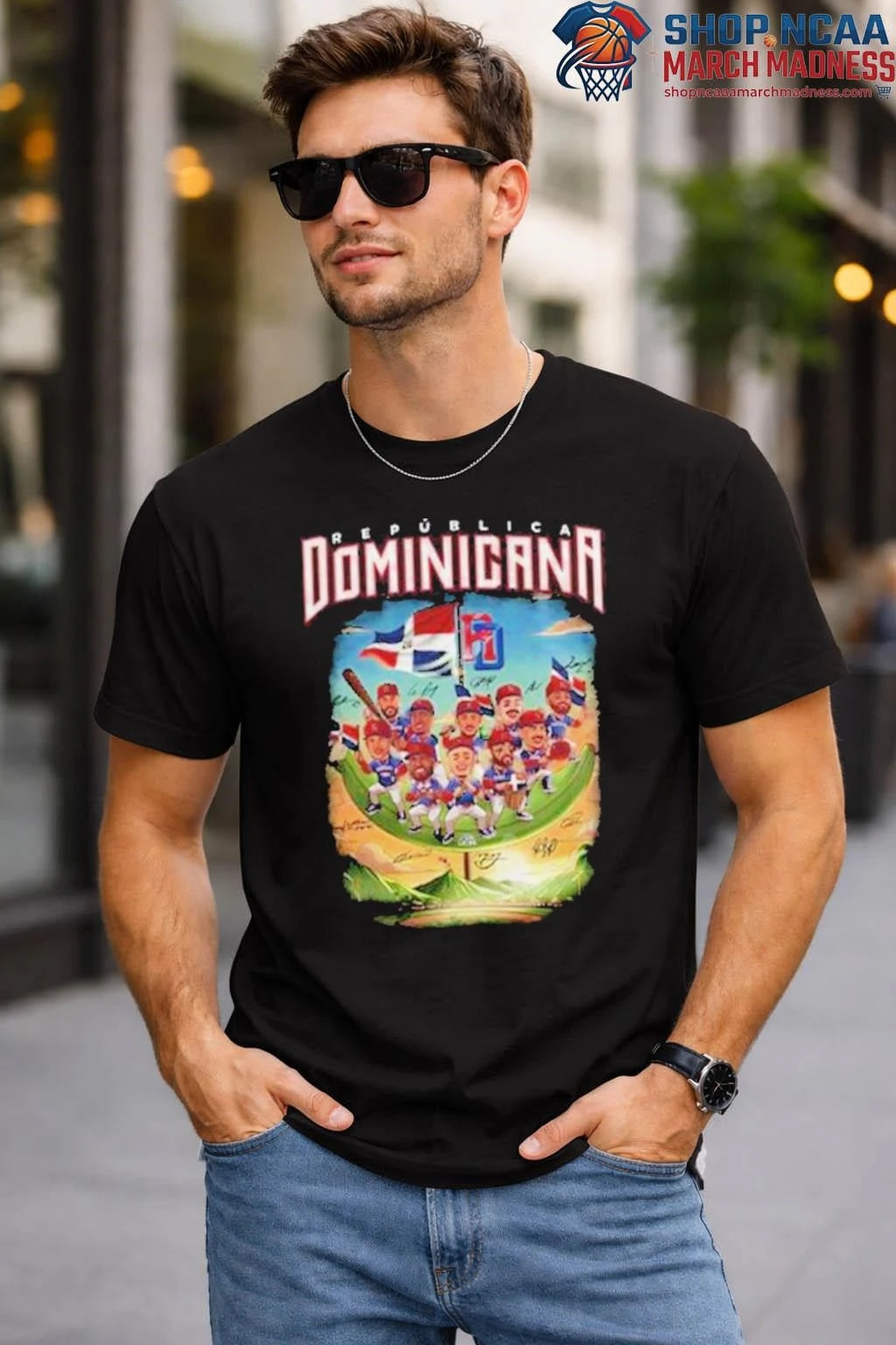 Dominican 2026 World Baseball T-Shirt Dominican 2026