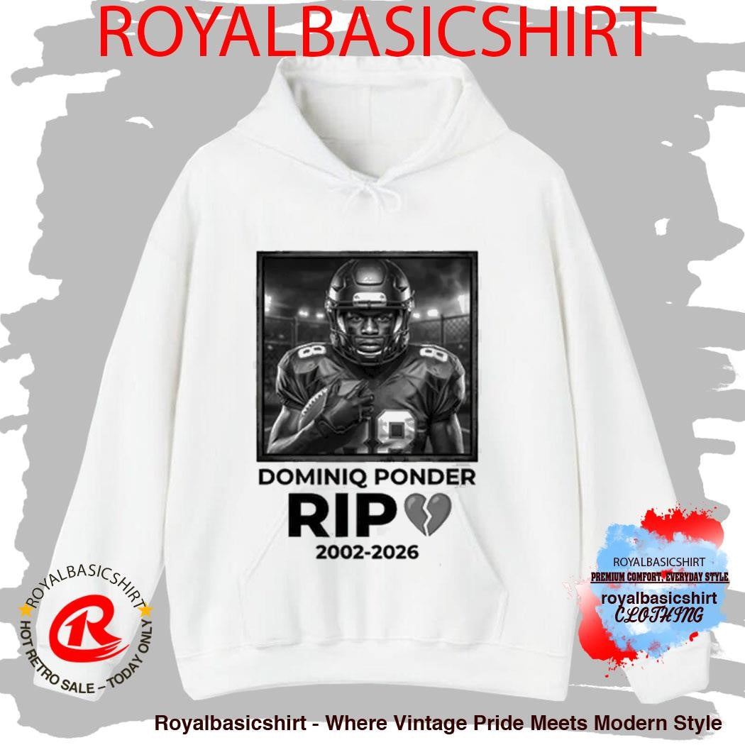 Dominiq Ponder RIP 2002 2026 T-Shirt