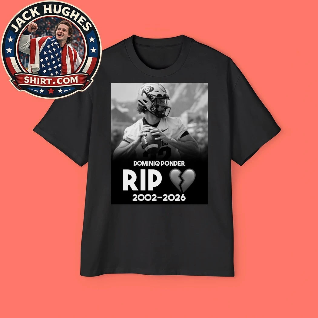 Dominiq Ponder RIP 2002-2026 talented American football player Shirt