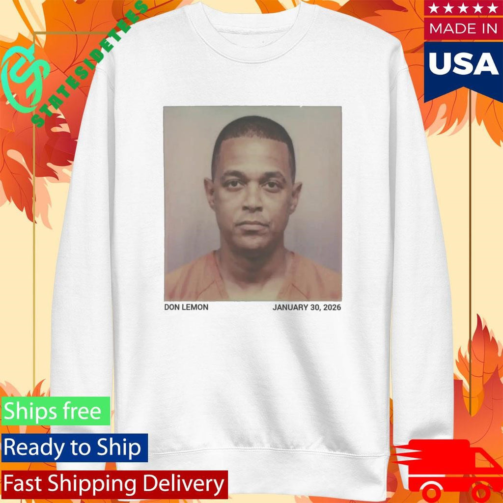 Don Lemon Mugshot January 30 2026 Shirt