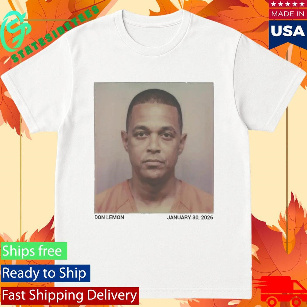 Don Lemon Mugshot January 30 2026 Shirt