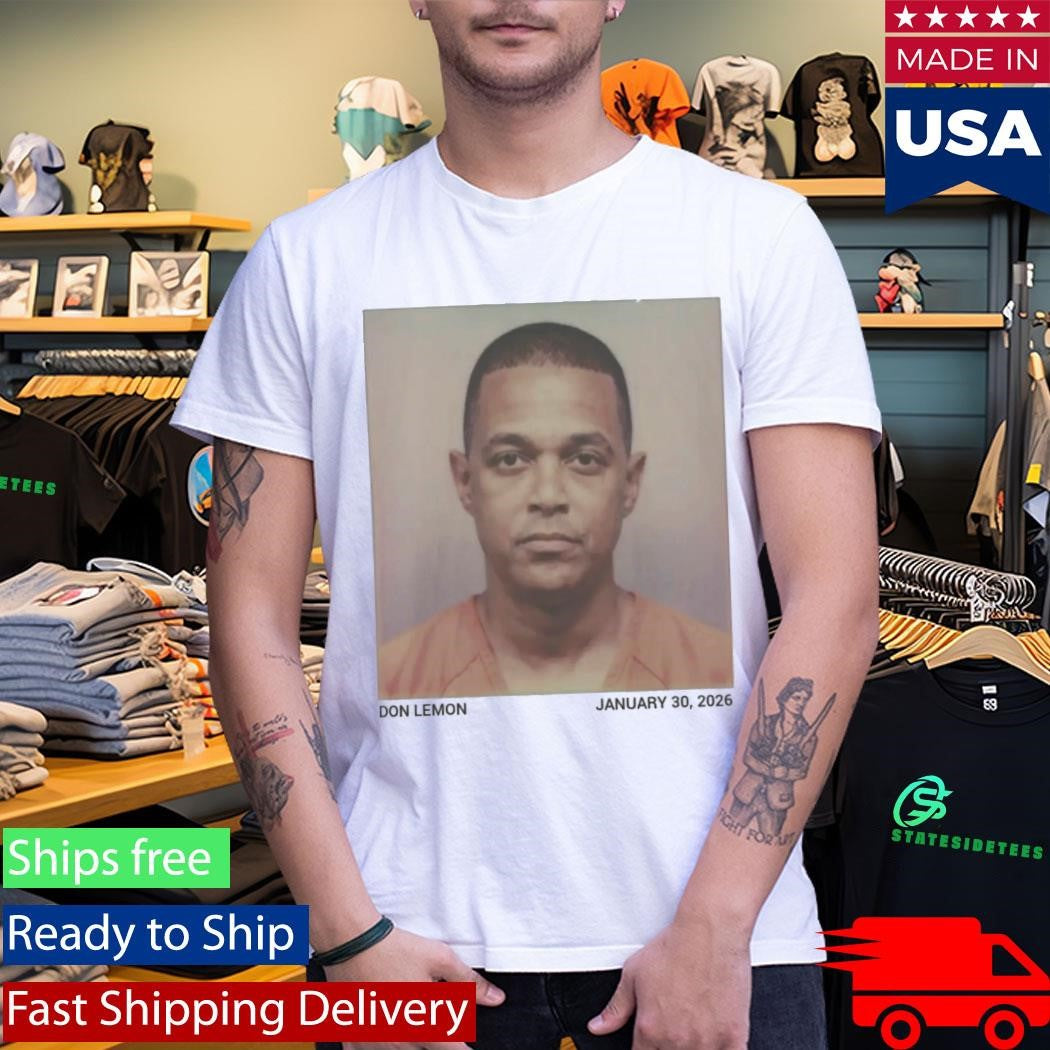 Don Lemon Mugshot January 30 2026 Shirt