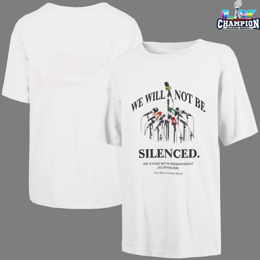 Don Lemon We Will Not Be Silenced T-Shirts