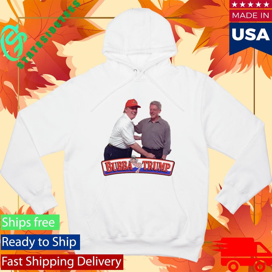 Donald Trump And Bill Clinton Bubba Trump Parody Bubba Gump Shrimp Co Shirt