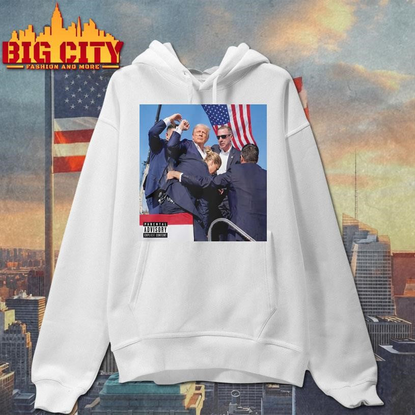 Donald Trump Failed Attempt Old Row Parental Advisory shirt