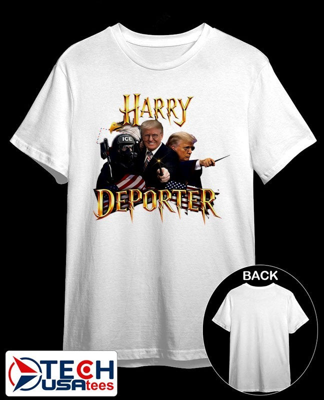 Donald Trump Harry Deporter parody shirt