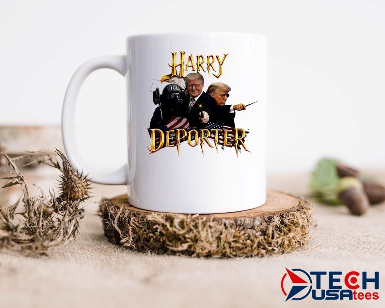 Donald Trump Harry Deporter parody shirt