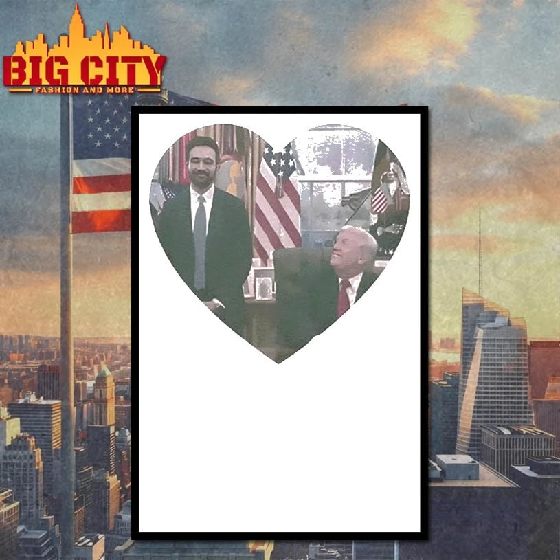 Donald Trump Likes Zohran Mamdani heart Shirt