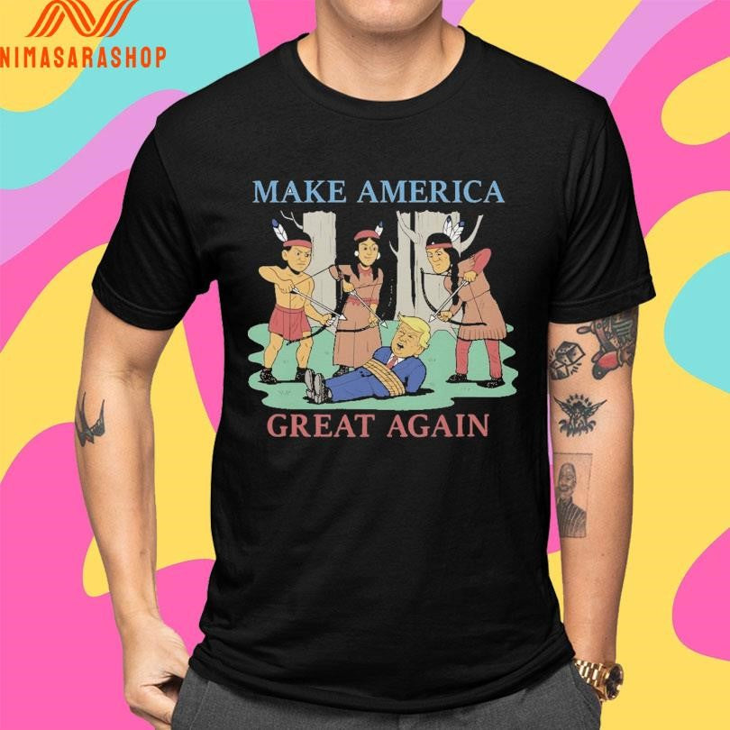 Donald Trump Make America Great Again Native Americans Shirts