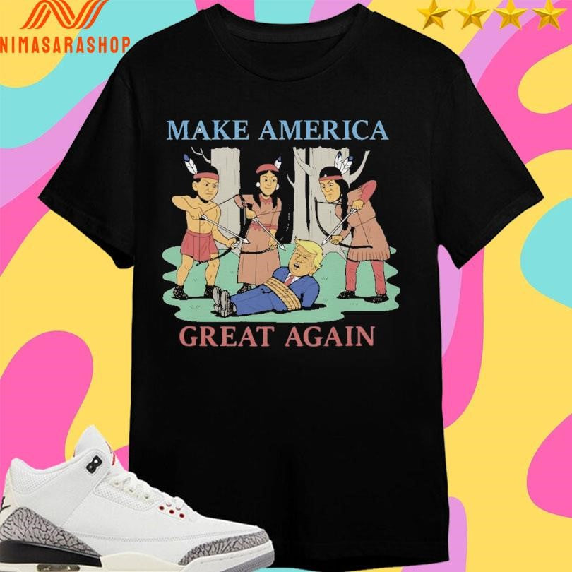 Donald Trump Make America Great Again Native Americans Shirts