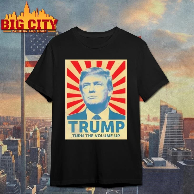 Donald Trump Turn The Volume Up Zohran Mamdani shirt