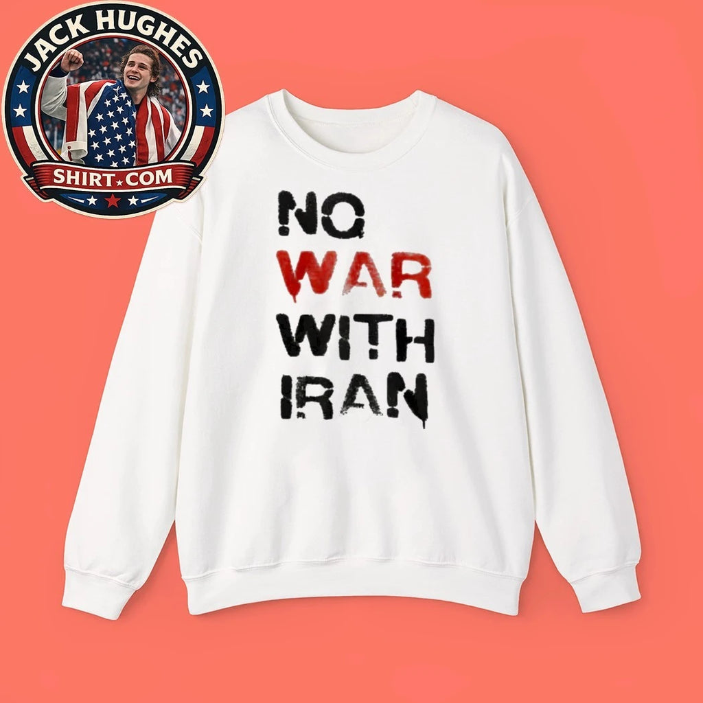 Donald Trump is dragging the U.S No War With Iran Shirt