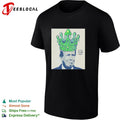 Donald Trump wearing green crown Slimy Slime King Political Anti Trump Satire Humor shirt