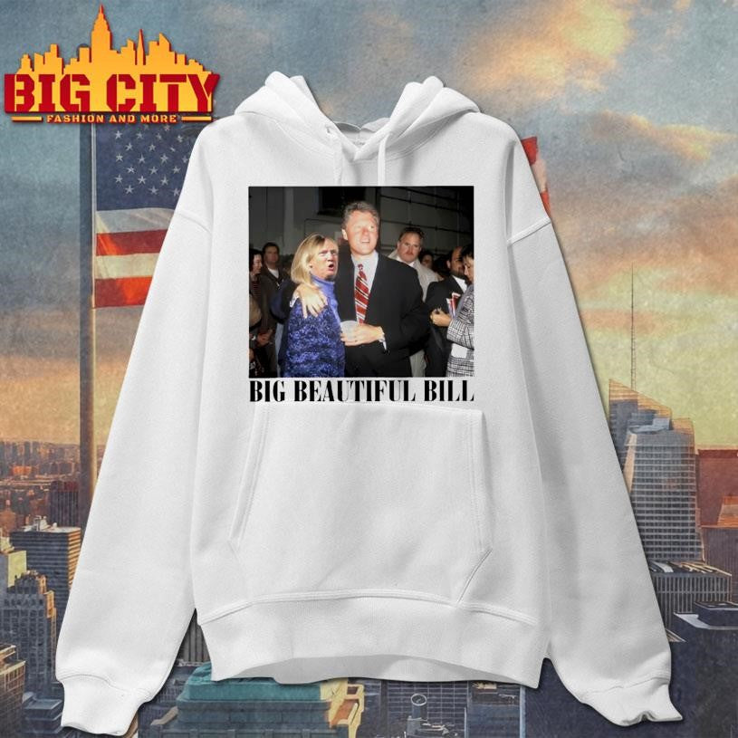 Donica Lewinsky Vs Bill Clinton Big Beautiful Bill Photo Anti Trump Shirt