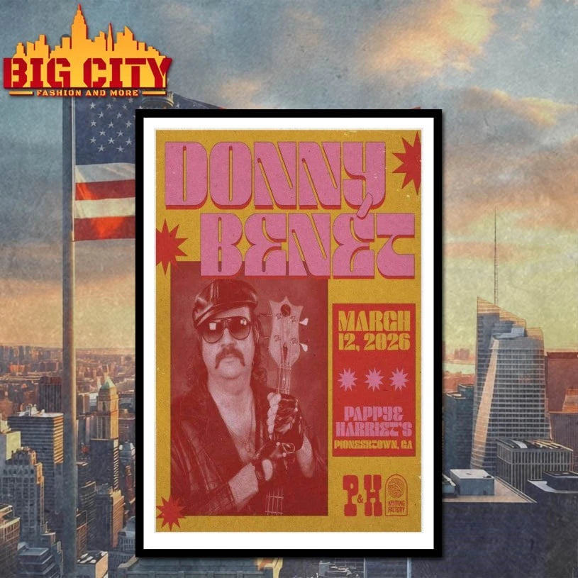 Donny Benet Pioneertown California Poster Shirt